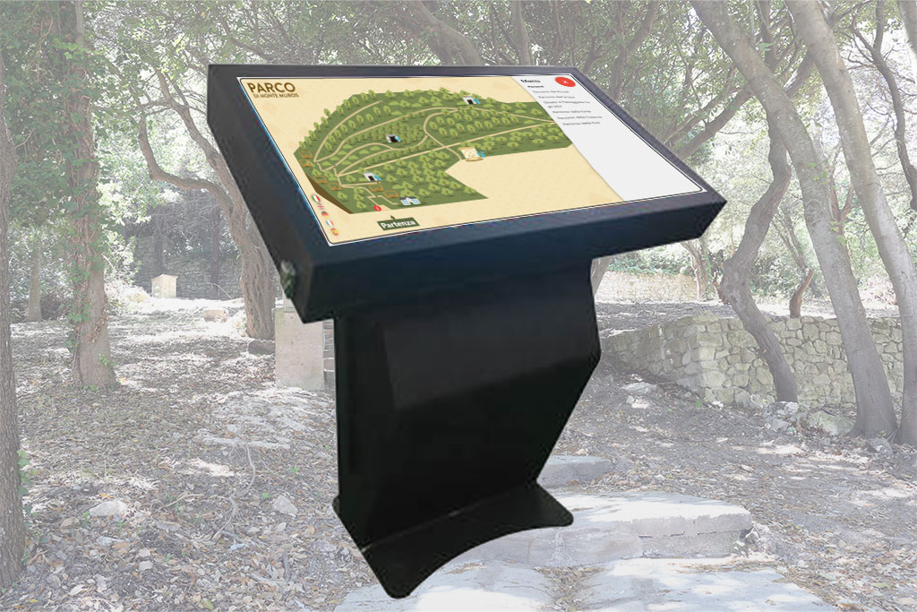 Parco Monte Muros - Totem e CMS
